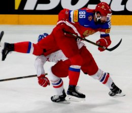 IIHF World Championship 2017 Quarterfinal RUS - CZE Nikita Kucherov #86 Paris, Bercy ©hockeyfans.ch/Andreas Robanser