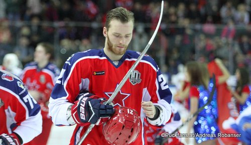 Mikhail Grigorenko #21, CSKA Moskau KHL Season 2017 - 2018 ©Puckfans.at/Andreas Robanser