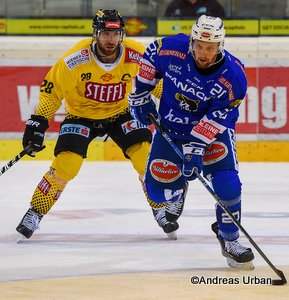 Vienna Capitals - EC VSV Andreas Nödl #28, Nico Brunner #20 © Andreas Urban